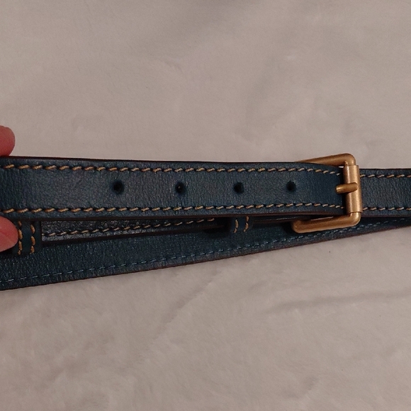 Dooney & Bourke Florentine Satchel In Demin (Large) - Picture 3 of 17